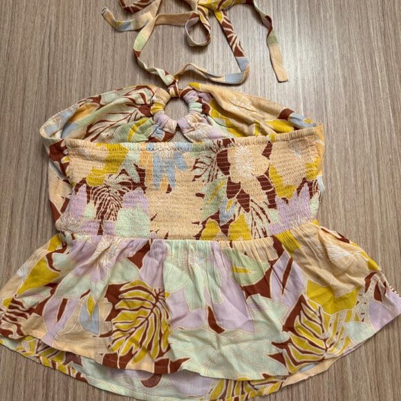 Volcom Women's Oh Lei Halter Neck Cami Top size medium - Picture 8 of 9